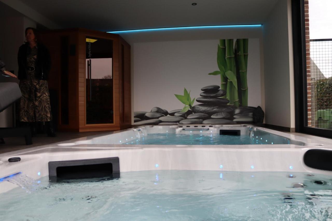 'T Vlyt Vakantiehuis-Wellness Bed & Breakfast Riemst Exterior photo